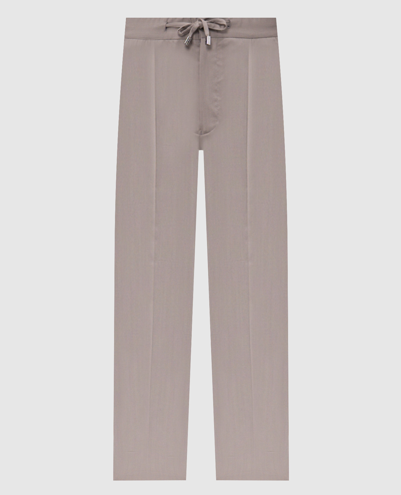 Gray wool pants