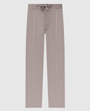 Enrico Mandelli Gray wool pants GYM02B6009
