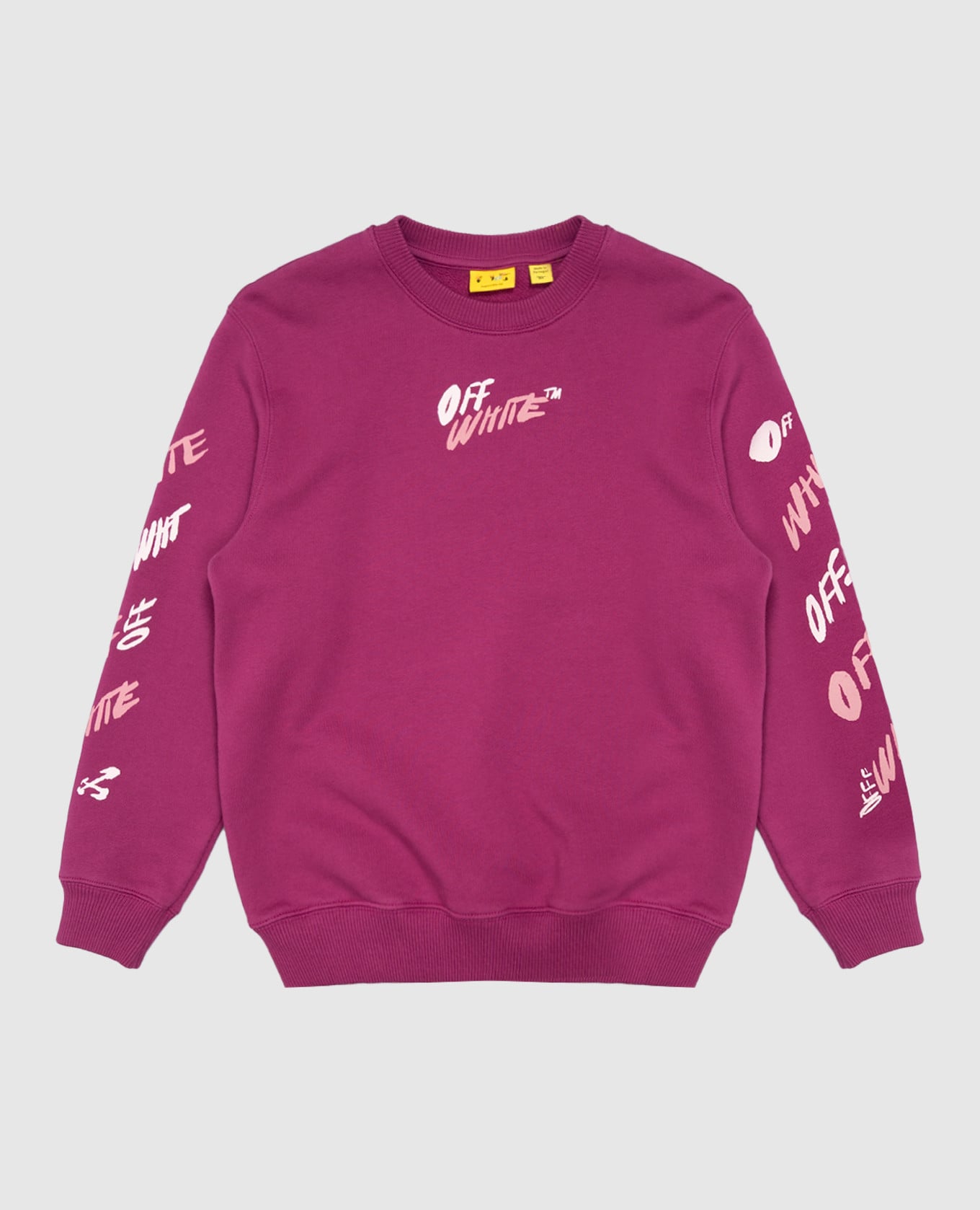 Children's pink sweatshirt with print