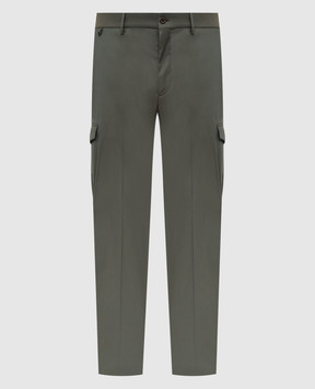 Stefano Ricci Green cargo with wool M1T6100140WPAK1U