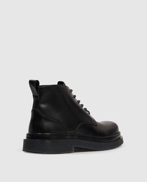Ami Paris Black leather boots HSV848AL0122