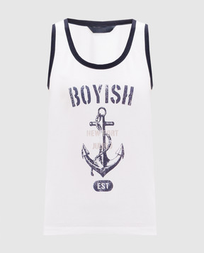 Juun.j White T-shirt with print JW6542W531