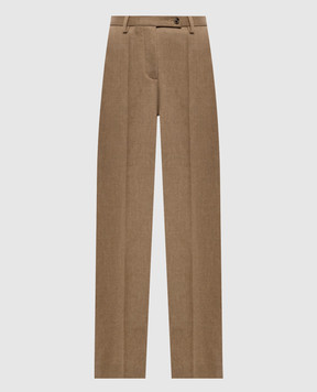 Khaite Brown Hunter pants 3214604
