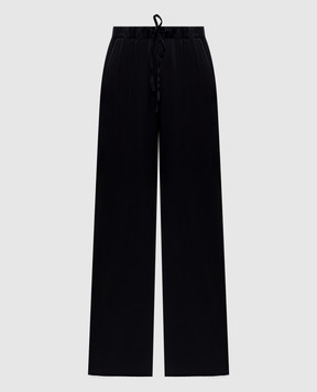 Masnada Black silk pants 7999