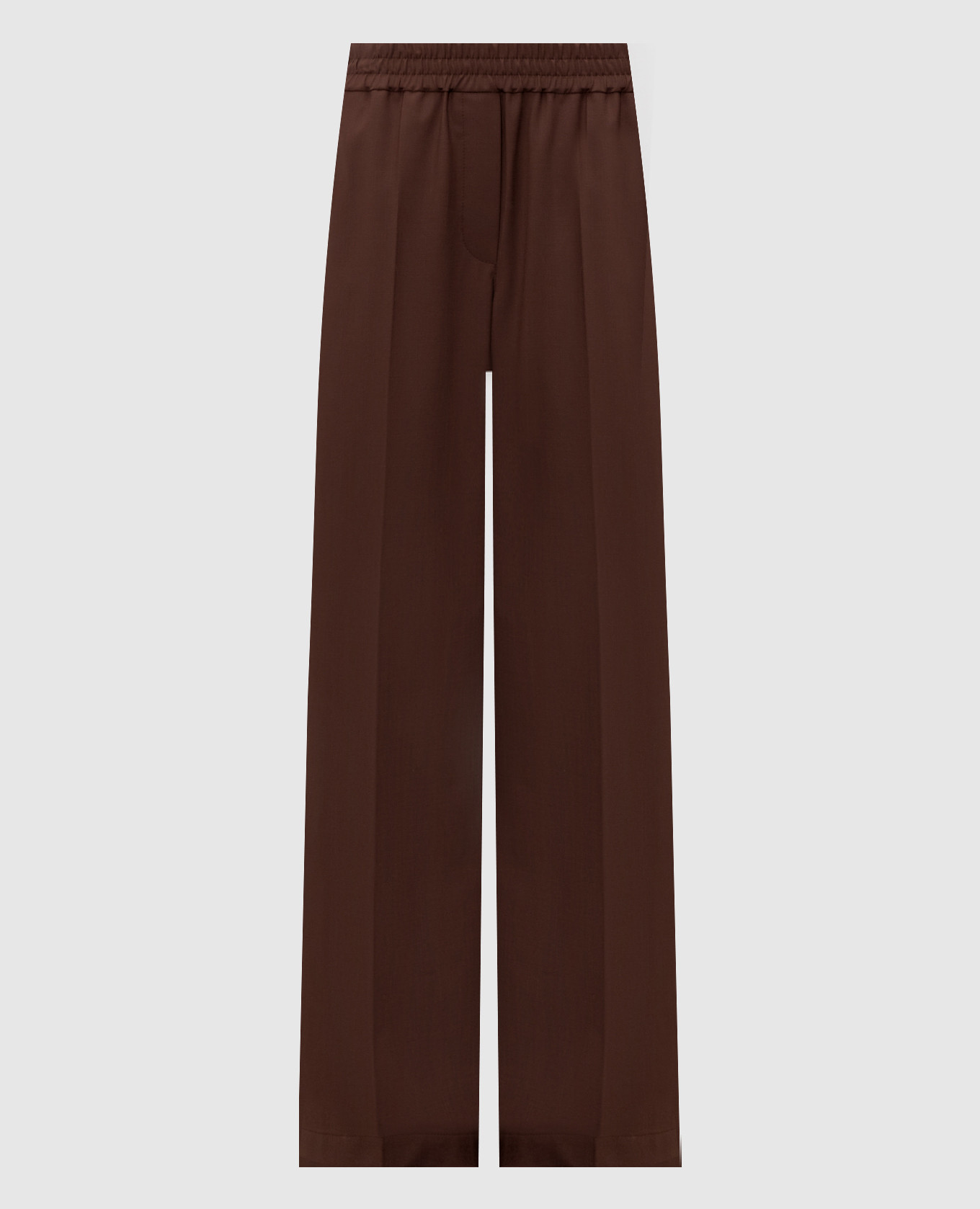 Brown wool pants