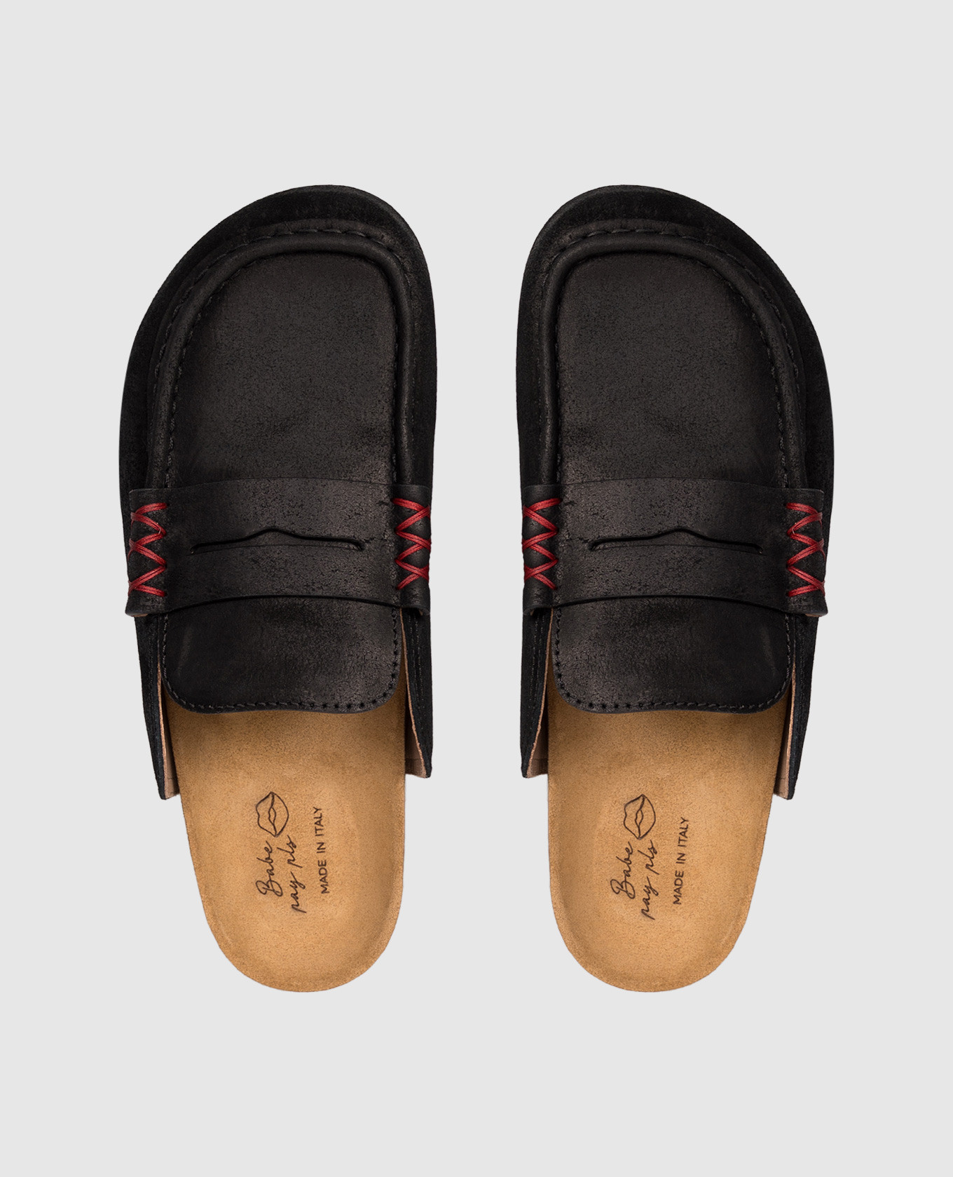 Black suede mules Babe Pay Pls 4