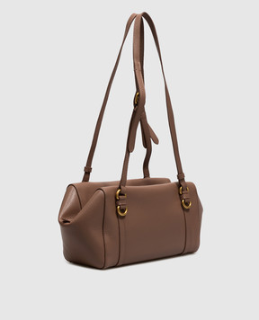 Gianni Chiarini TERRY brown leather tote bag BS12230COMMGRN