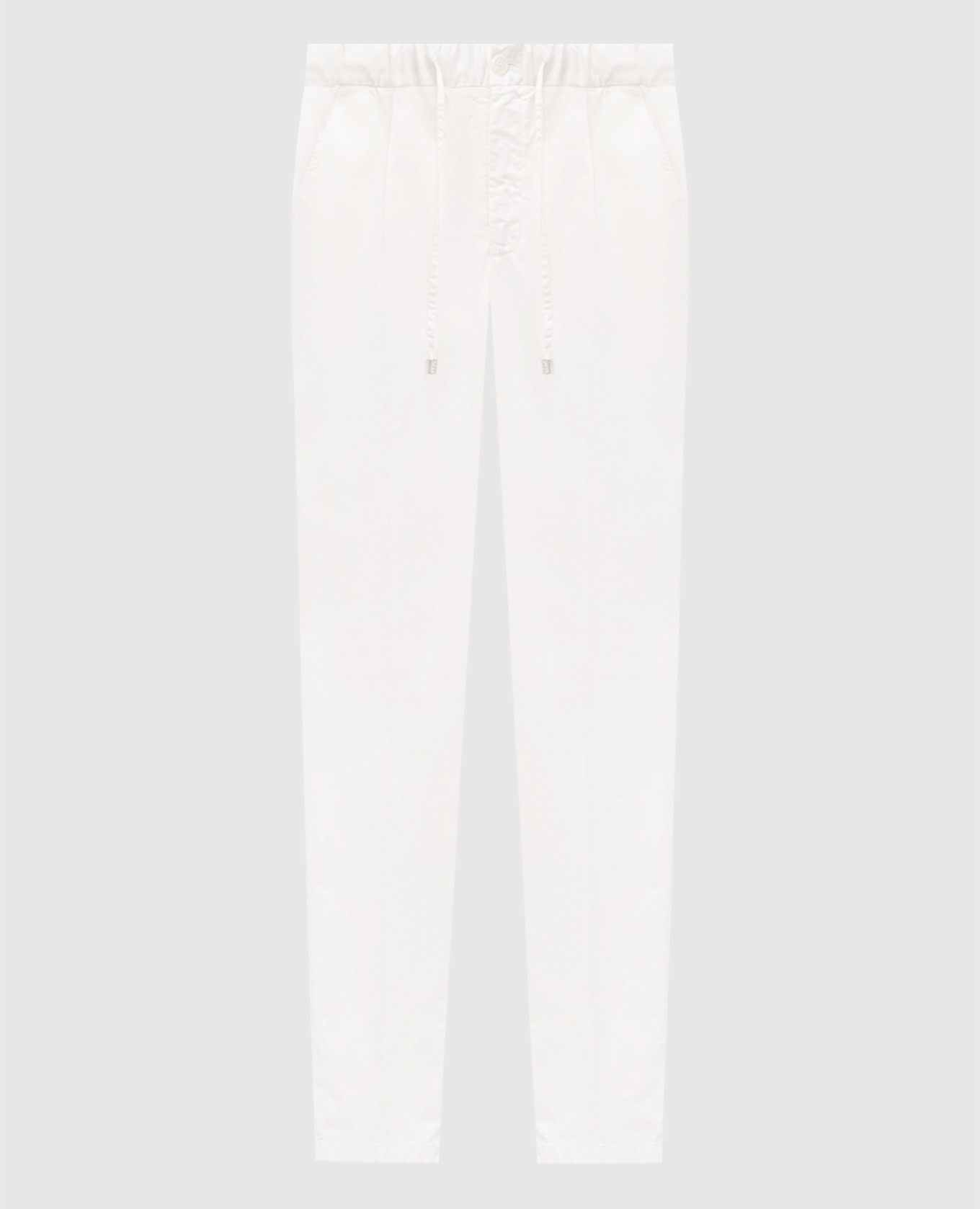 White cotton pants