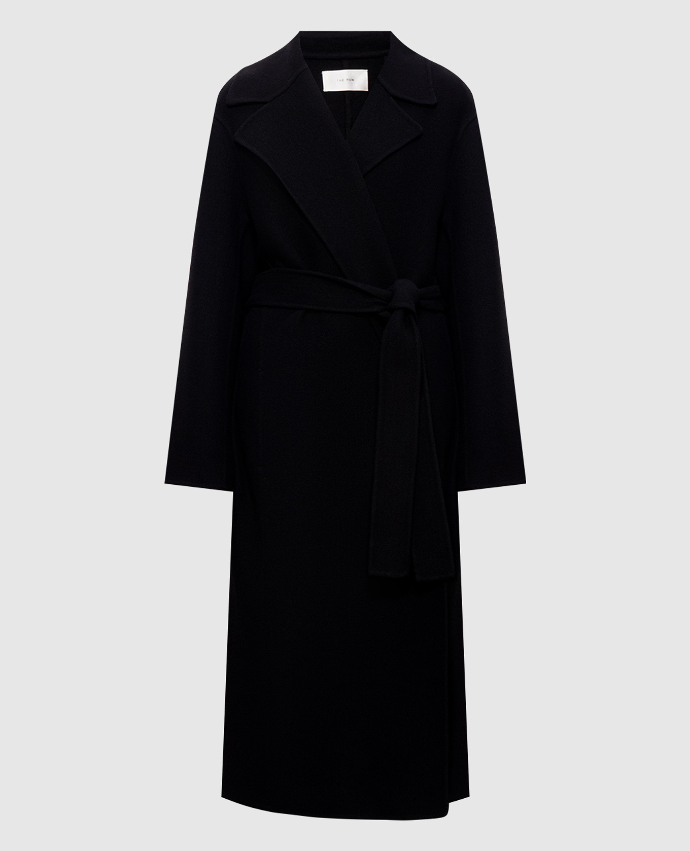 

Malika black wool coat The Row