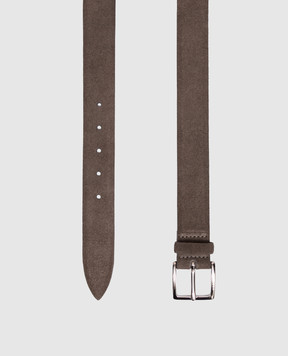 Orciani Grey Amalfi suede belt U08211AMF