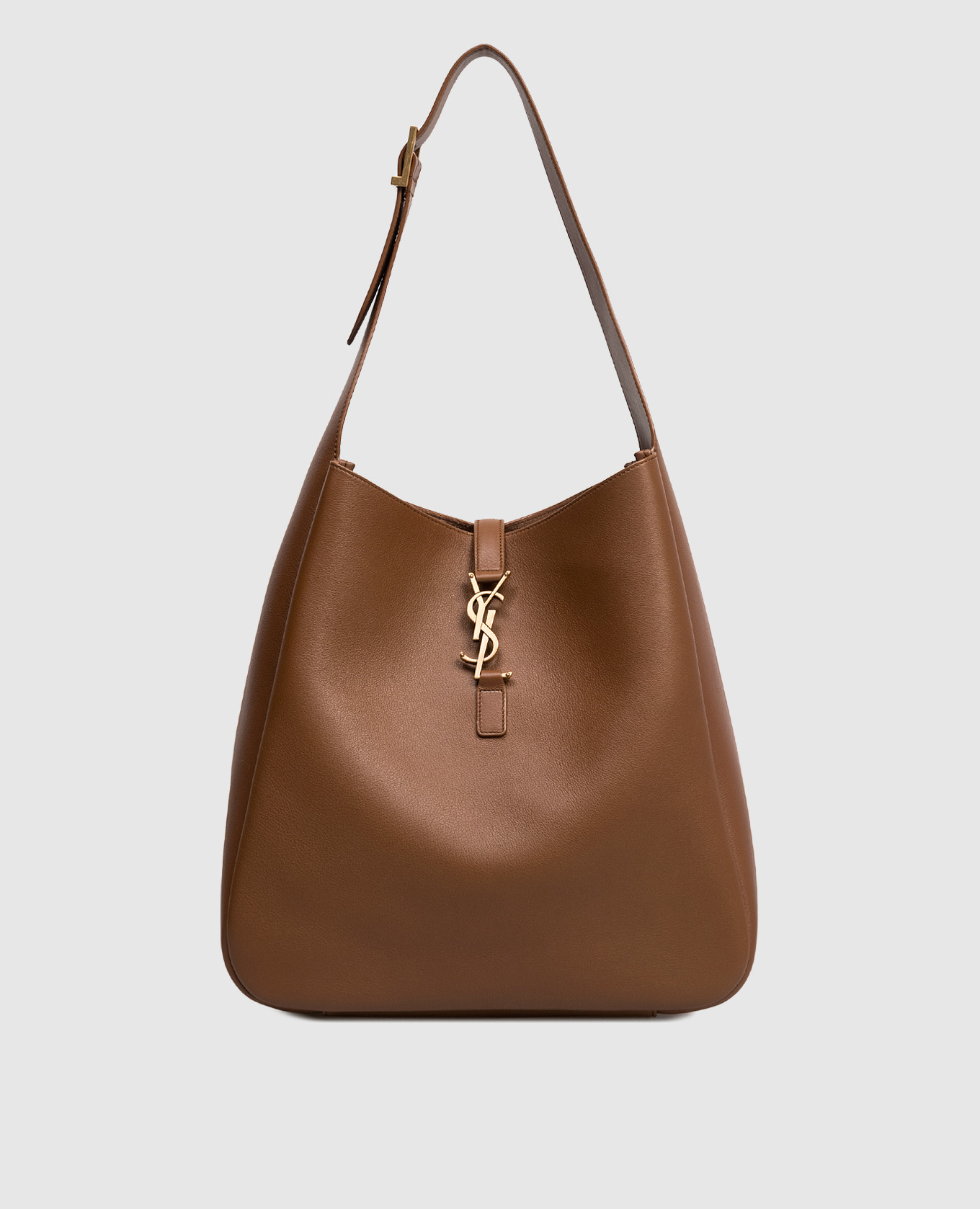 

Brown leather bag LE 5À7 Saint Laurent