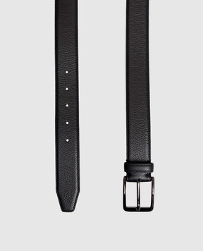 Peserico Black leather belt R72038C0CC928