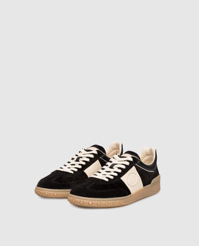 Valentino Upvillage black suede sneakers 8Y2S0H77LAL