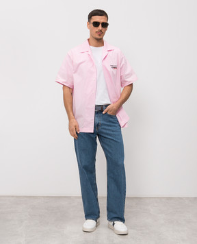Iceberg Pink shirt with Peanuts print G0400187