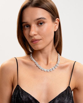 Swarovski Silver necklace Una 5751326