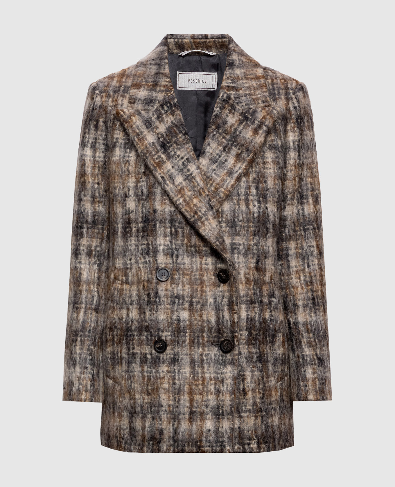 Good quality cropped coat with wool Peserico