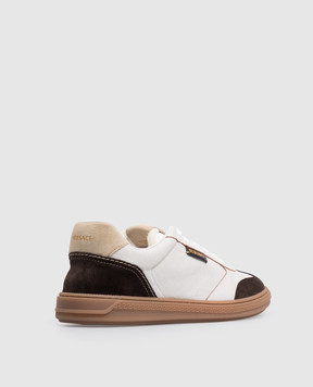 Versace Greca Court white leather sneakers 10246551A17776