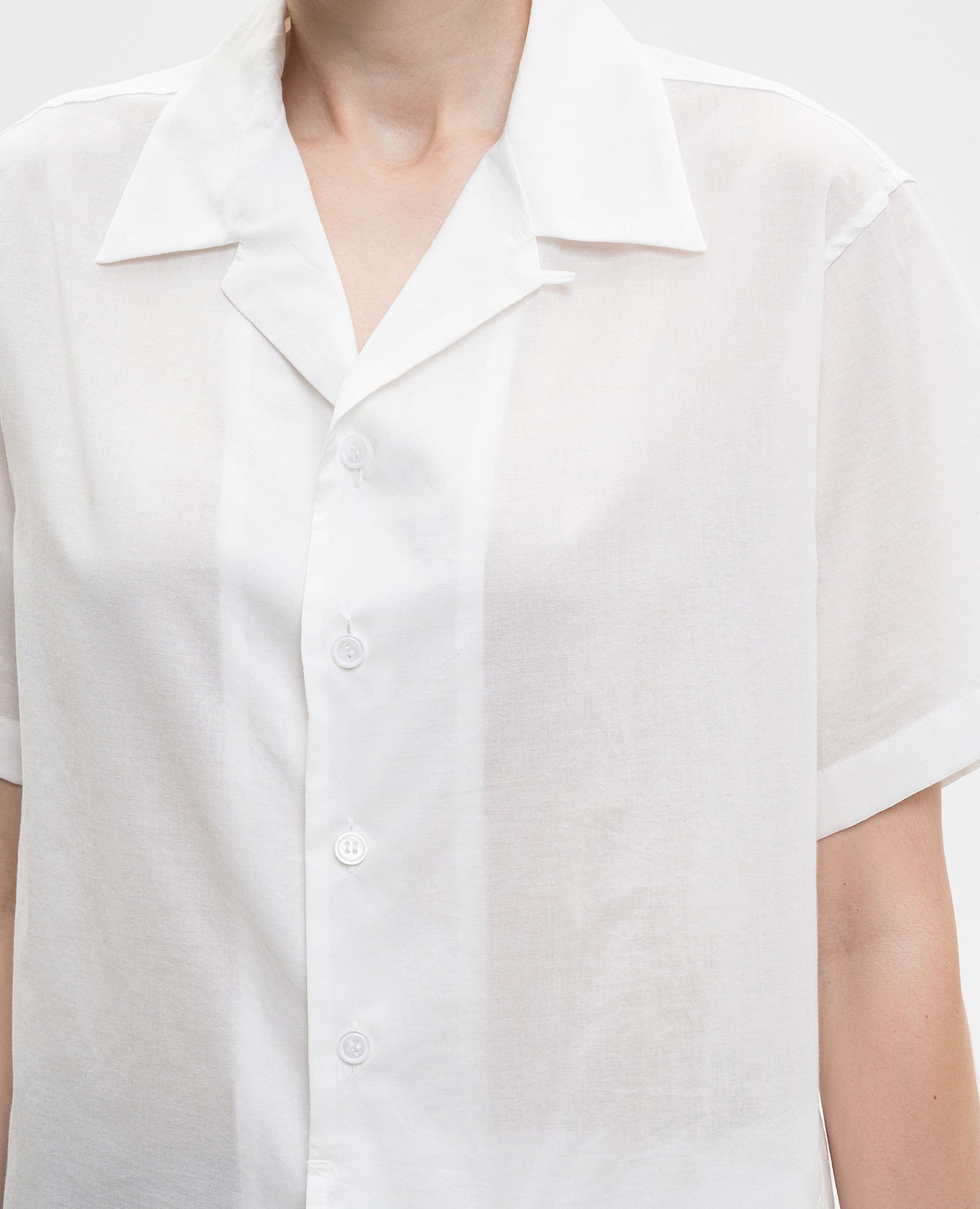 White shirt Y`S Yamamoto 5