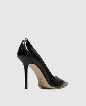 Jimmy Choo Black patent leather Love shoes LOVE100PWJ