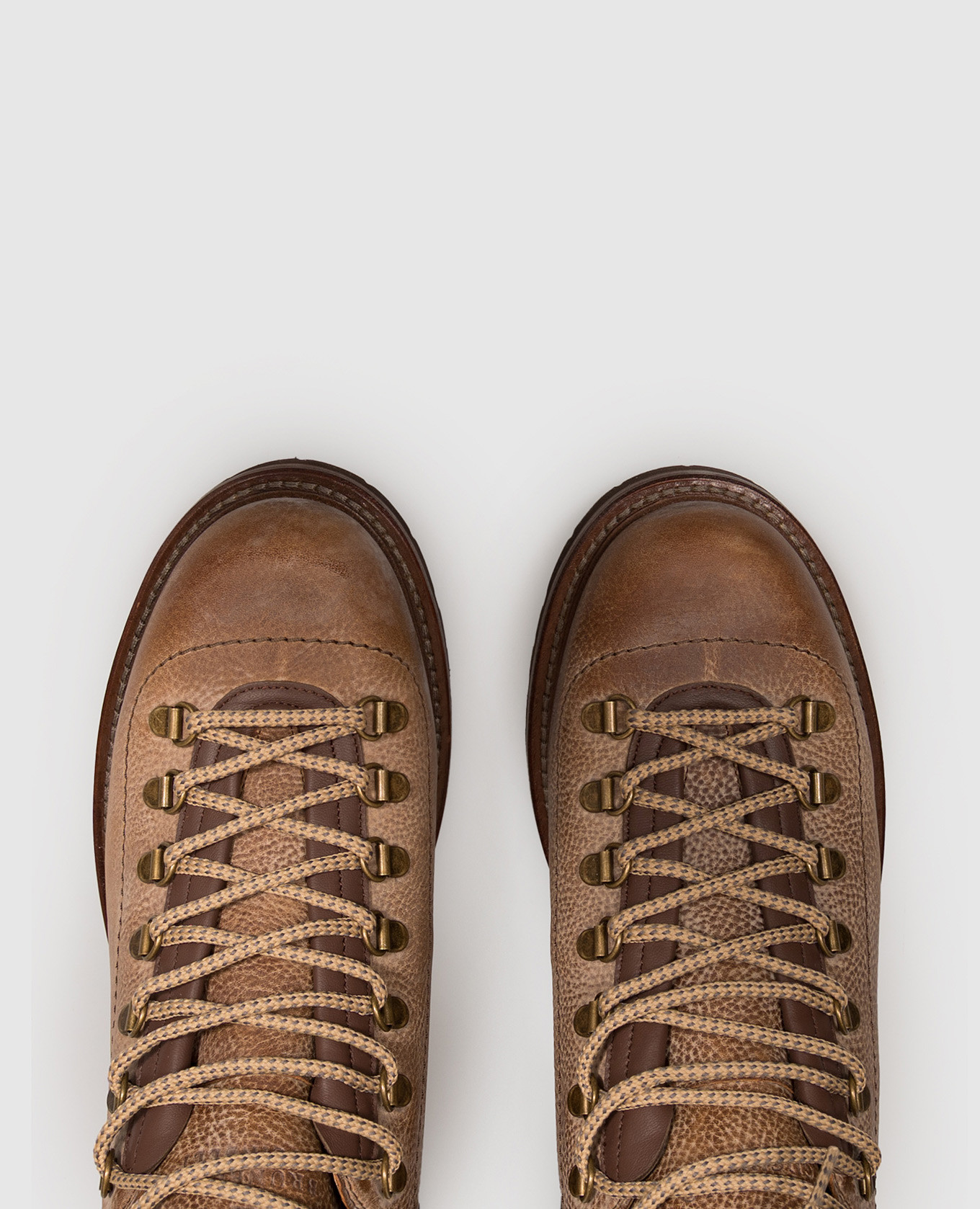 Brown leather boots Brunello Cucinelli 4
