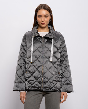 Max Mara PISOFT gray down jacket MTCPISOFT