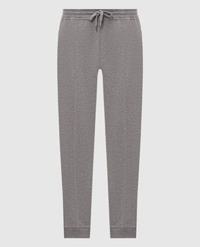 Brunello Cucinelli Melange grey joggers MM8313263G