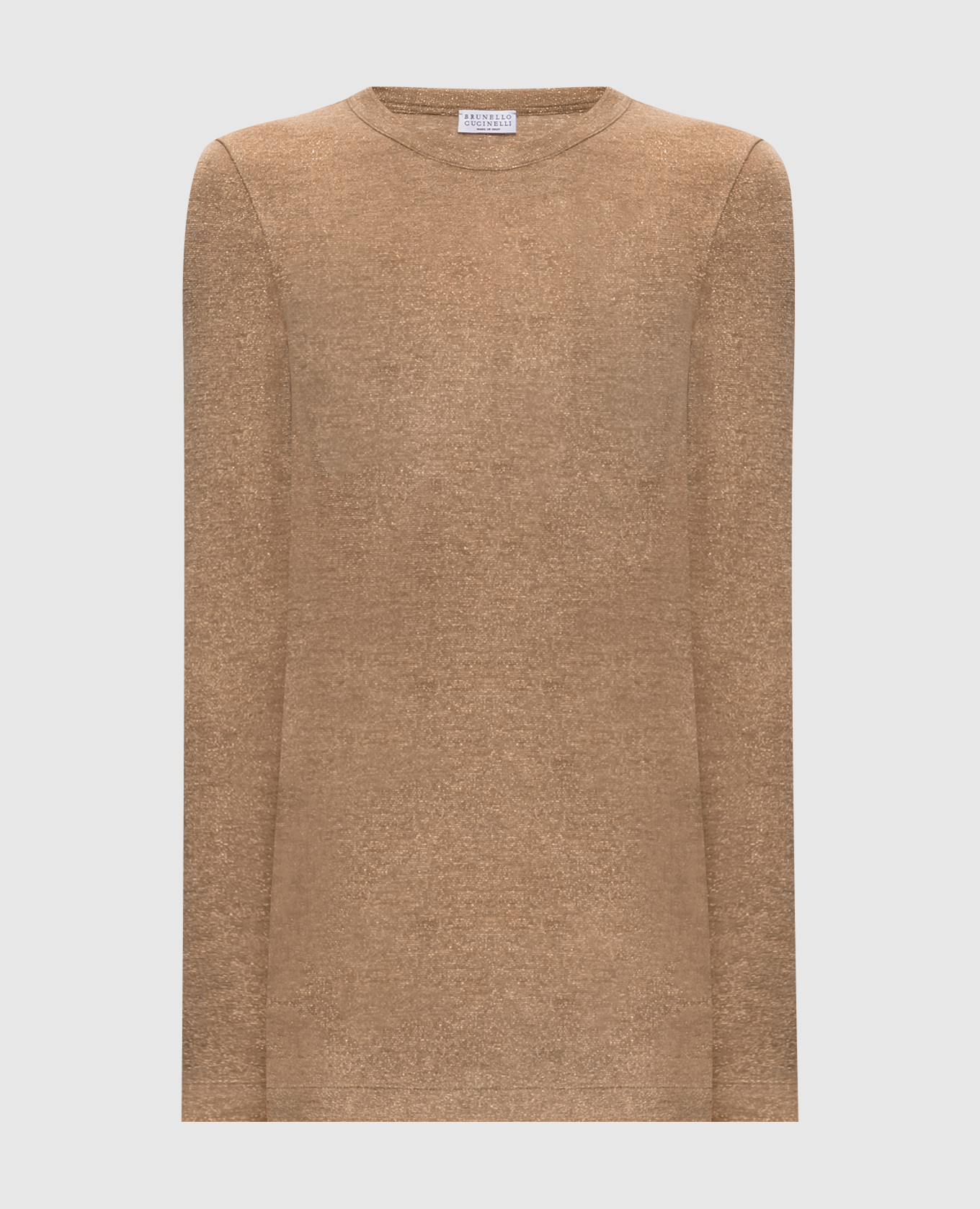 Beige sweater with wool