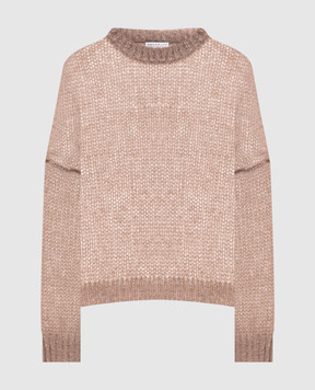 Brunello Cucinelli Brown wool sweater MLC349300P