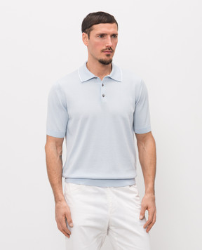 Peserico Blue polo R59476F149173N