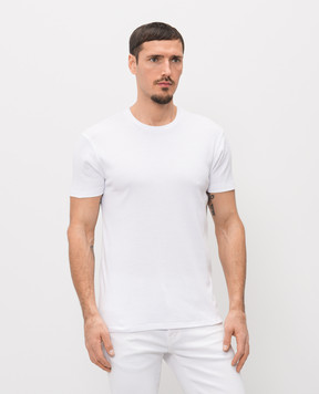 Tom Ford White T-shirt with perforations JCS032JMC111