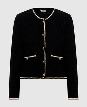 Simkhai Black tweed jacket with contrast trim 4266058K
