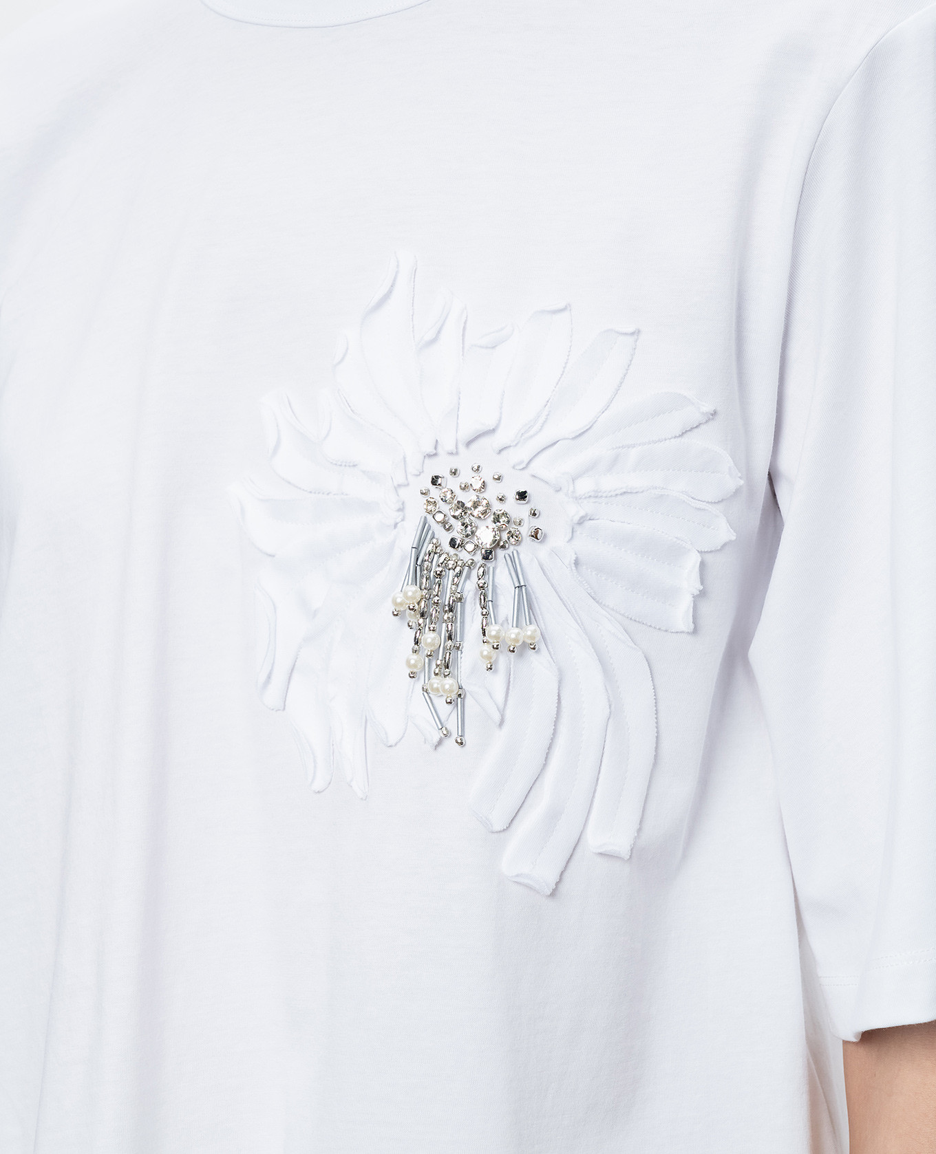 

White T-shirt with applique 3.1 Phillip Lim