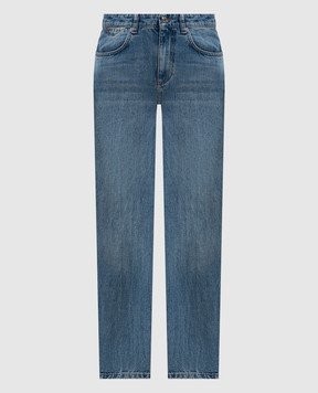 Max & Co Blue jeans with a worn effect MCOMAROSO