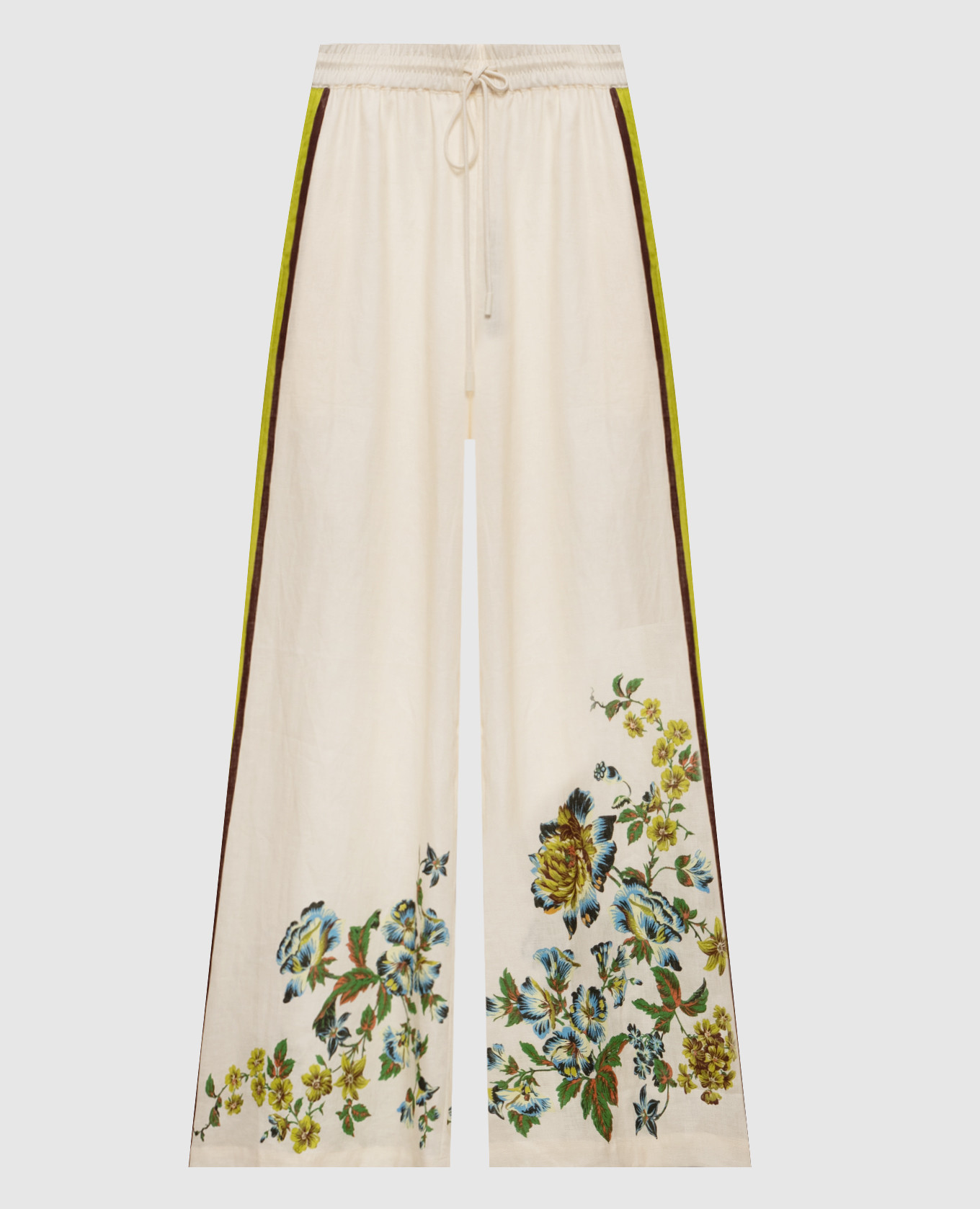 Phyllis ivory linen pants