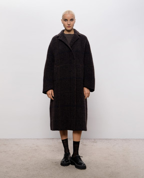 BOBOUTIC Brown patterned coat 5188