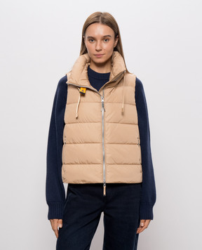 Parajumpers Nolene beige down vest 26WPWPUTT31