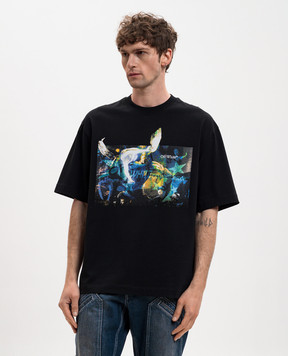 Off-White Black Caravaggio T-shirt 44MAA120S26J00C