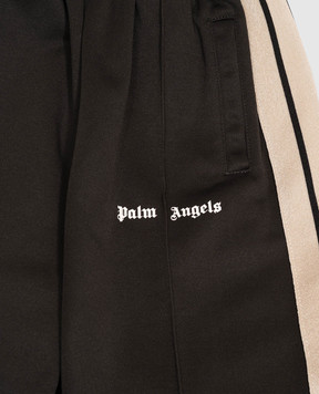 Palm Angels Children's black sweatpants F6PAJBPA029