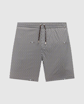 MooRER Blue swim shorts PORTOFINO PORTOFINOSPI