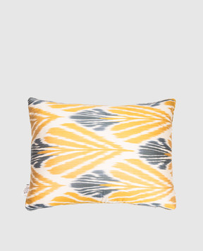 Les Ottomans Printed silk decorative pillow V33840X50D