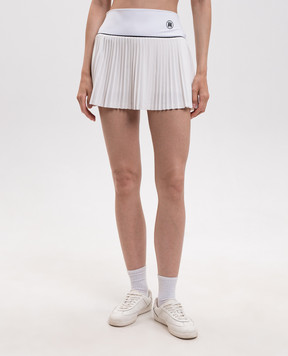 AMIRI White pleated short skirt AWBOAC1016