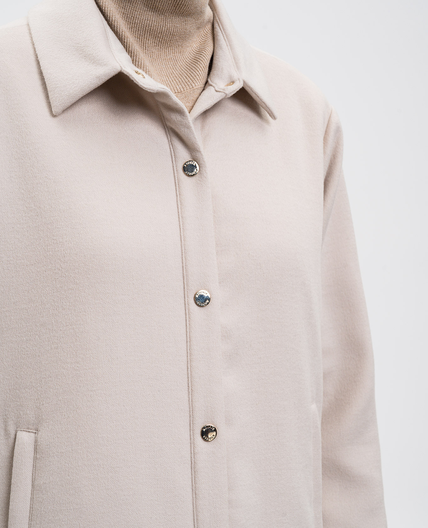 

Beige wool and cashmere jacket KINSALE MooRER