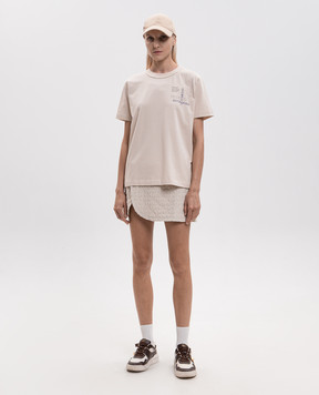 Off-White Beige Kyiv Connect Dots T-shirt 29A00751T