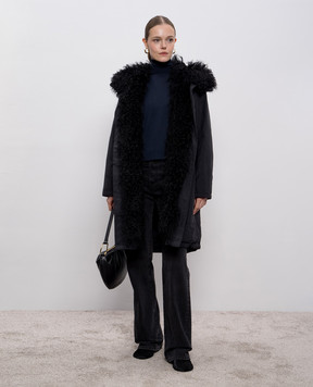 Allude Blue cashmere turtleneck 25579101