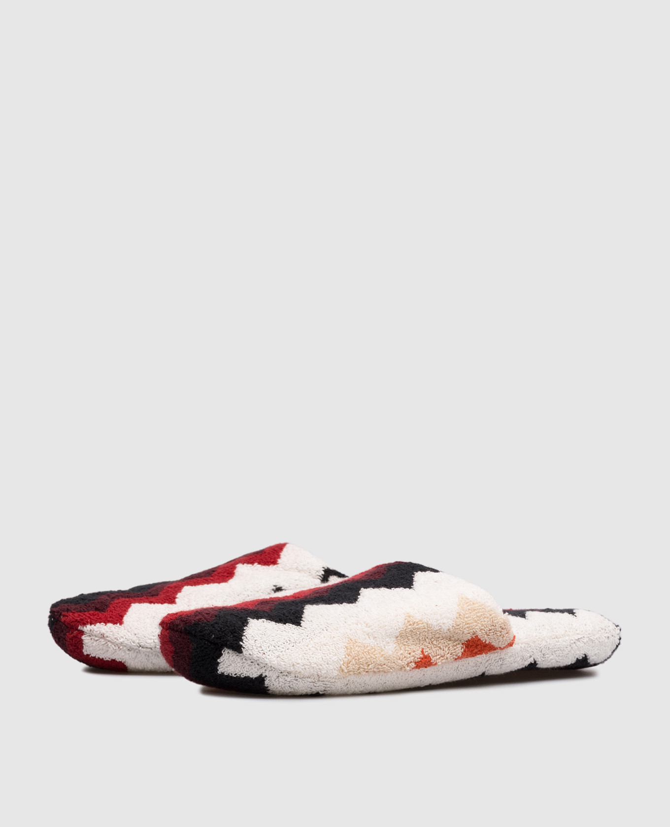 

Terry slippers Best with pattern Missoni Home, White