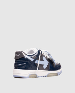 Off-White Out Of Office patent leather sneakers OMIA189F25LEA00A