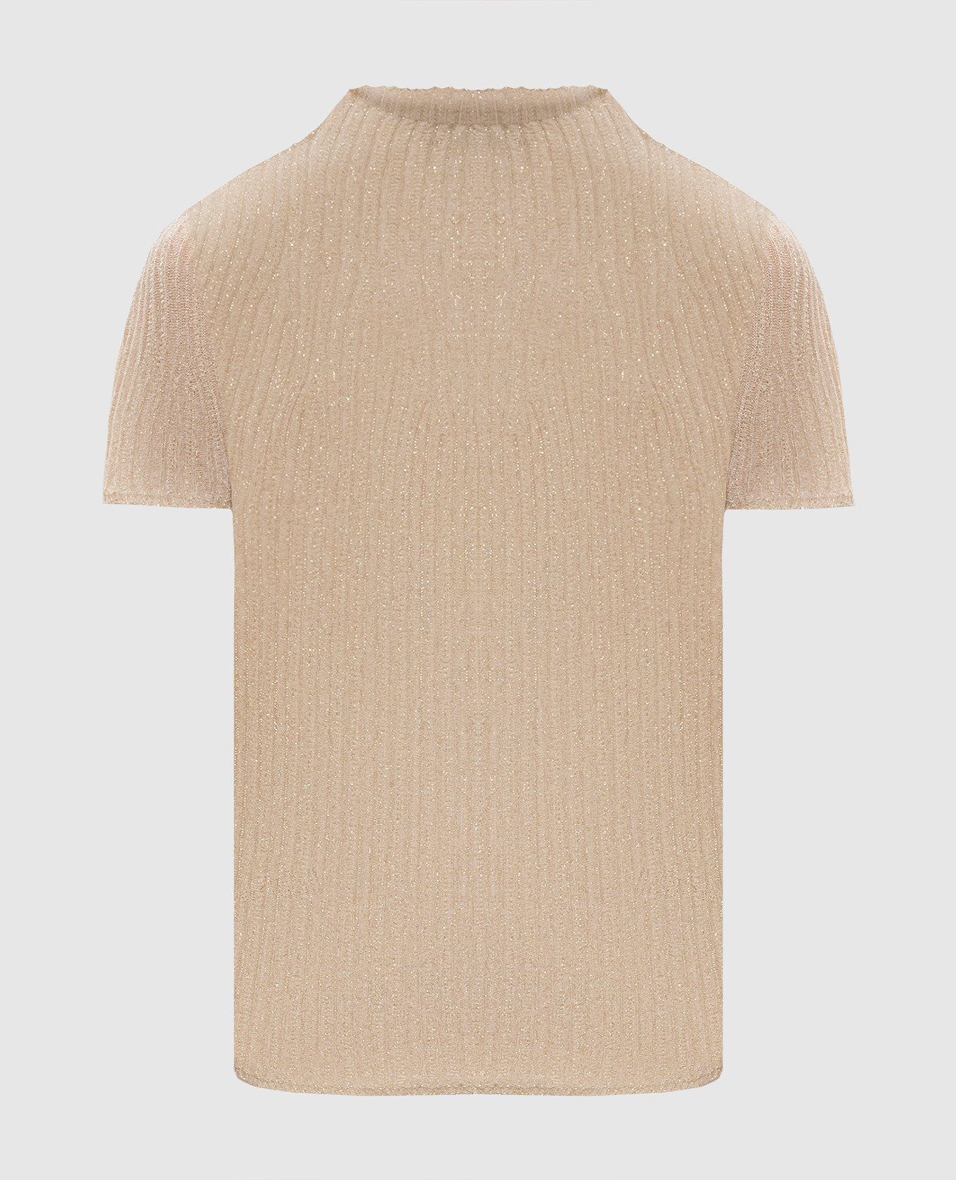

Beige MIRADA top with lurex Momoni