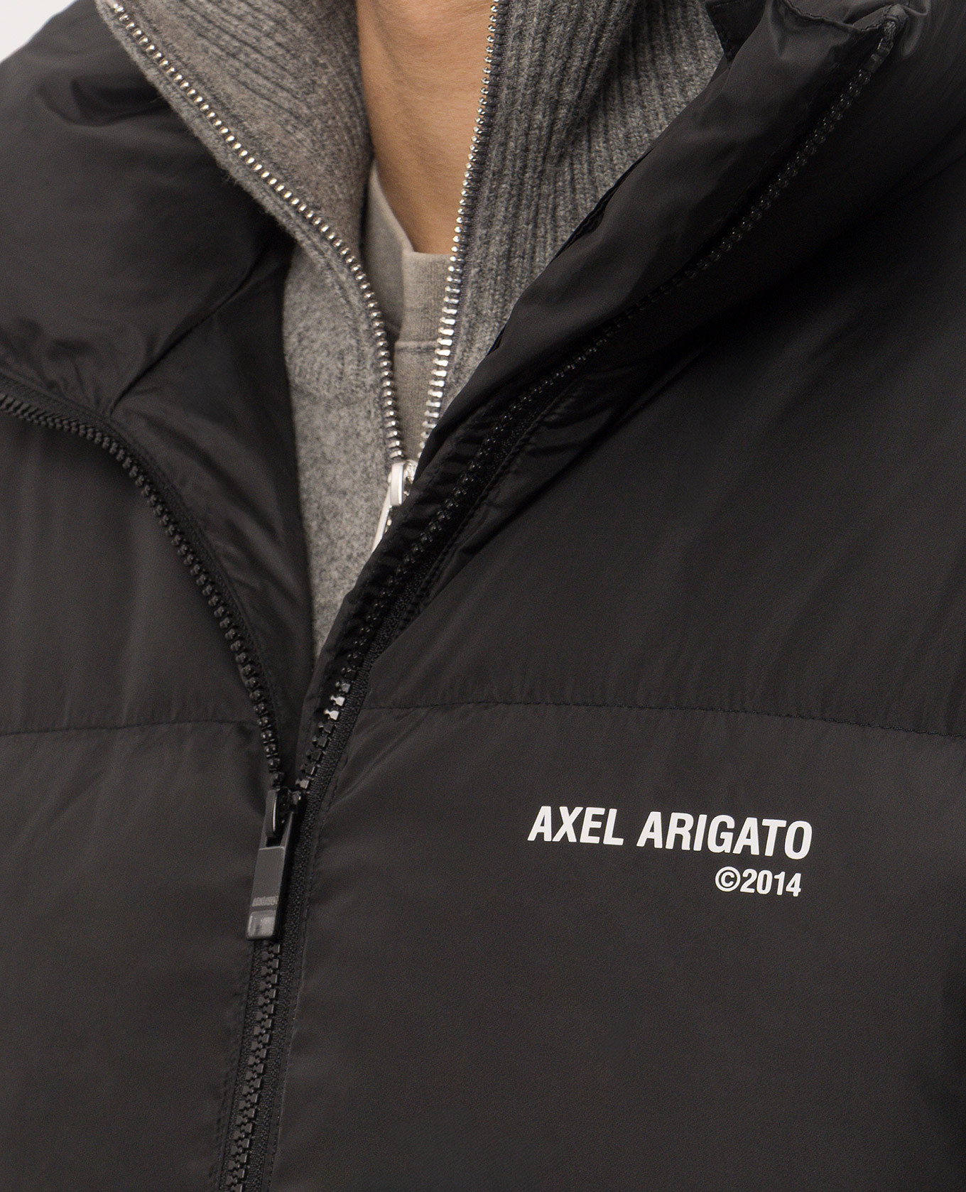 Black Observer down jacket Axel Arigato 5