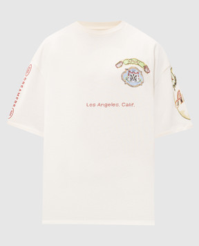 AMIRI Vista ivory T-shirt AMTOJR1174
