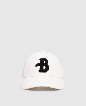 Ballantyne White cap with monogram patch BLN018UCTAH